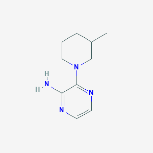 3-(3-Methylpiperidin-1-yl)pyrazin-2-amine