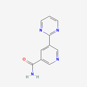 5-(Pyrimidin-2-yl)nicotinamide