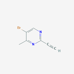 5-Bromo-2-ethynyl-4-methylpyrimidine