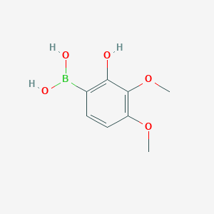 (2-Hydroxy-3,4-dimethoxyphenyl)boronic acid