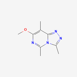 7-Methoxy-3,5,8-trimethyl-[1,2,4]triazolo[4,3-c]pyrimidine