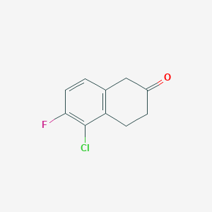 5-Chloro-6-fluoro-3,4-dihydronaphthalen-2(1H)-one