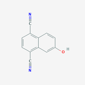 6-Hydroxynaphthalene-1,4-dicarbonitrile