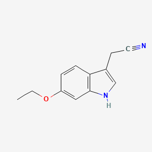 2-(6-Ethoxy-1H-indol-3-yl)acetonitrile