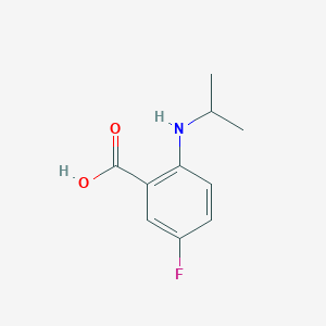 5-Fluoro-2-(isopropylamino)benzoic acid