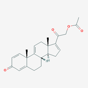 B119027 21-Hydroxypregna-1,4,9(11),16-tetraene-3,20-dione 21-acetate CAS No. 37413-91-5
