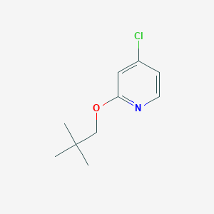 4-Chloro-2-(neopentyloxy)pyridine