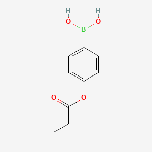 [4-(Propanoyloxy)phenyl]boronic acid