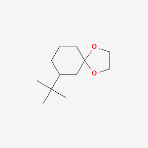 7-(1,1-Dimethylethyl)-1,4-dioxaspiro(4.5)decane