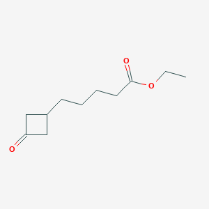 Ethyl 5-(3-oxocyclobutyl)pentanoate