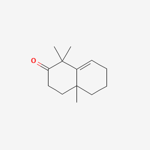 2(1H)-Naphthalenone, 3,4,4a,5,6,7-hexahydro-1,1,4a-trimethyl-