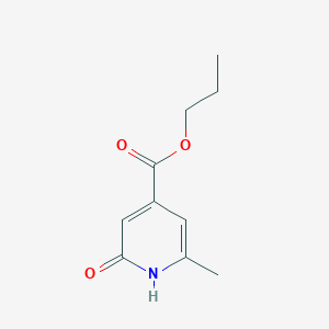 Propyl 2-hydroxy-6-methylisonicotinate