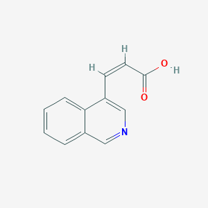 3-(Isoquinolin-4-yl)acrylic acid