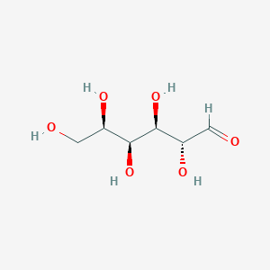 molecular formula C₆H₁₂O₆ B119030 (2R,3R,4S,5R)-2,3,4,5,6-五羟基己醛 CAS No. 4205-23-6