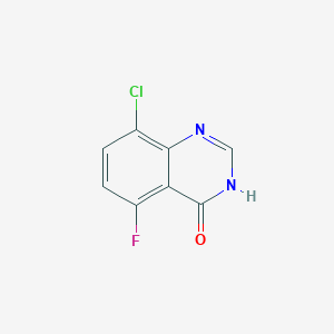 8-Chloro-5-fluoroquinazolin-4(3H)-one