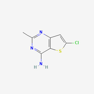 6-Chloro-2-methylthieno[3,2-d]pyrimidin-4-amine