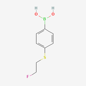 4-(2-Fluoro-ethylsulfanyl)-benzeneboronic acid