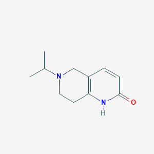 6-Isopropyl-5,6,7,8-tetrahydro-1,6-naphthyridin-2(1H)-one