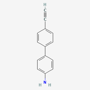 4'-Ethynyl-[1,1'-biphenyl]-4-amine