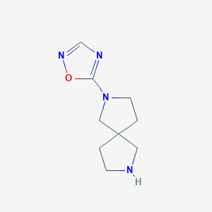 2,7-Diazaspiro[4.4]nonane, 2-(1,2,4-oxadiazol-5-yl)-