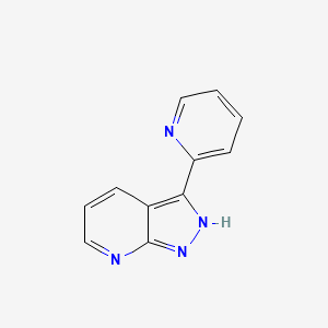 3-(Pyridin-2-yl)-1H-pyrazolo[3,4-b]pyridine