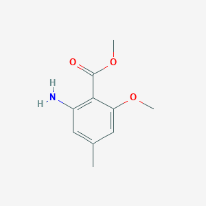 Methyl 2-amino-6-methoxy-4-methylbenzoate