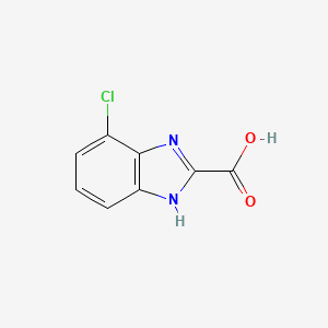 4-chloro-1H-benzimidazole-2-carboxylic acid