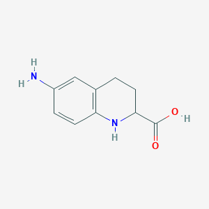 6-Amino-1,2,3,4-tetrahydroquinoline-2-carboxylic acid