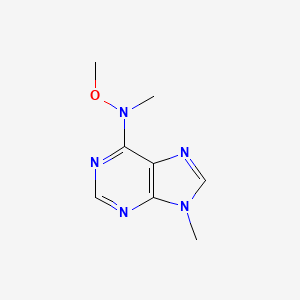 N-Methoxy-N,9-dimethyl-9H-purin-6-amine