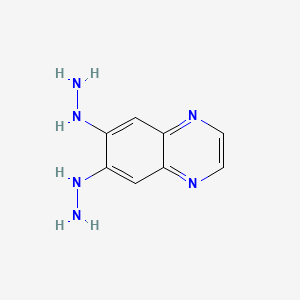 6,7-Dihydrazinylquinoxaline