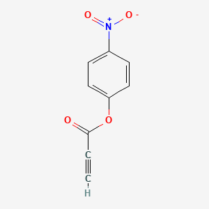 molecular formula C9H5NO4 B11903786 4-Nitrophenyl propiolate 