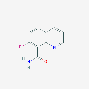 7-Fluoroquinoline-8-carboxamide