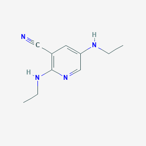 2,5-Bis(ethylamino)nicotinonitrile