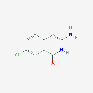 3-Amino-7-chloroisoquinolin-1(2H)-one