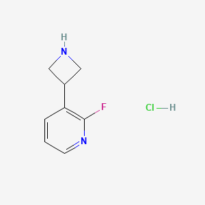 3-(Azetidin-3-yl)-2-fluoropyridine hydrochloride