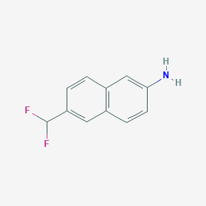 6-(Difluoromethyl)naphthalen-2-amine