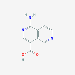 1-Amino-2,6-naphthyridine-4-carboxylic acid