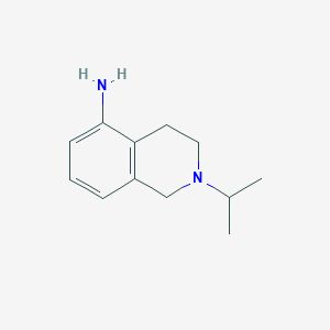 2-Isopropyl-1,2,3,4-tetrahydroisoquinolin-5-amine