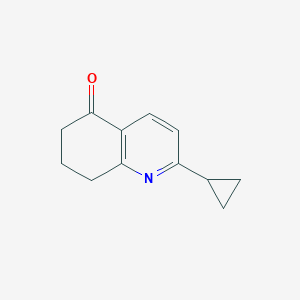 2-Cyclopropyl-7,8-dihydroquinolin-5(6H)-one