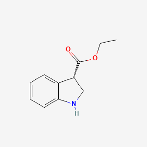 Ethyl (3S)-2,3-dihydro-1H-indole-3-carboxylate