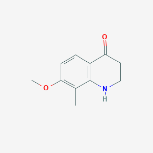 7-methoxy-8-methyl-2,3-dihydroquinolin-4(1H)-one