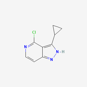 4-Chloro-3-cyclopropyl-1h-pyrazolo[4,3-c]pyridine