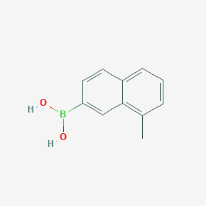 molecular formula C11H11BO2 B11905158 1-Methylnaphthalene-7-boronic acid 