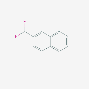 2-(Difluoromethyl)-5-methylnaphthalene