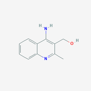 (4-Amino-2-methylquinolin-3-yl)methanol