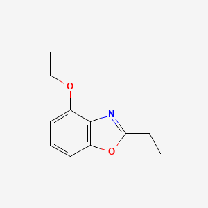 4-Ethoxy-2-ethylbenzo[d]oxazole