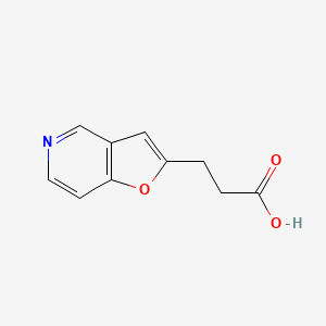 3-(Furo[3,2-c]pyridin-2-yl)propanoic acid