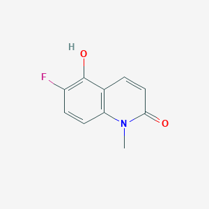 6-Fluoro-5-hydroxy-1-methylquinolin-2(1H)-one