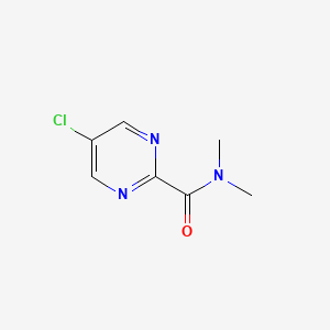 5-chloro-N,N-dimethylpyrimidine-2-carboxamide