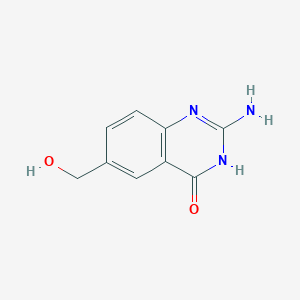 2-amino-6-(hydroxymethyl)quinazolin-4(3H)-one